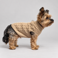 Hundepullover Beige