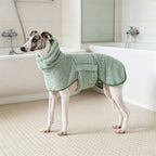 Hunde Bademantel Pistacchio