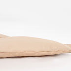 Hundemantel mit Geschirr beige