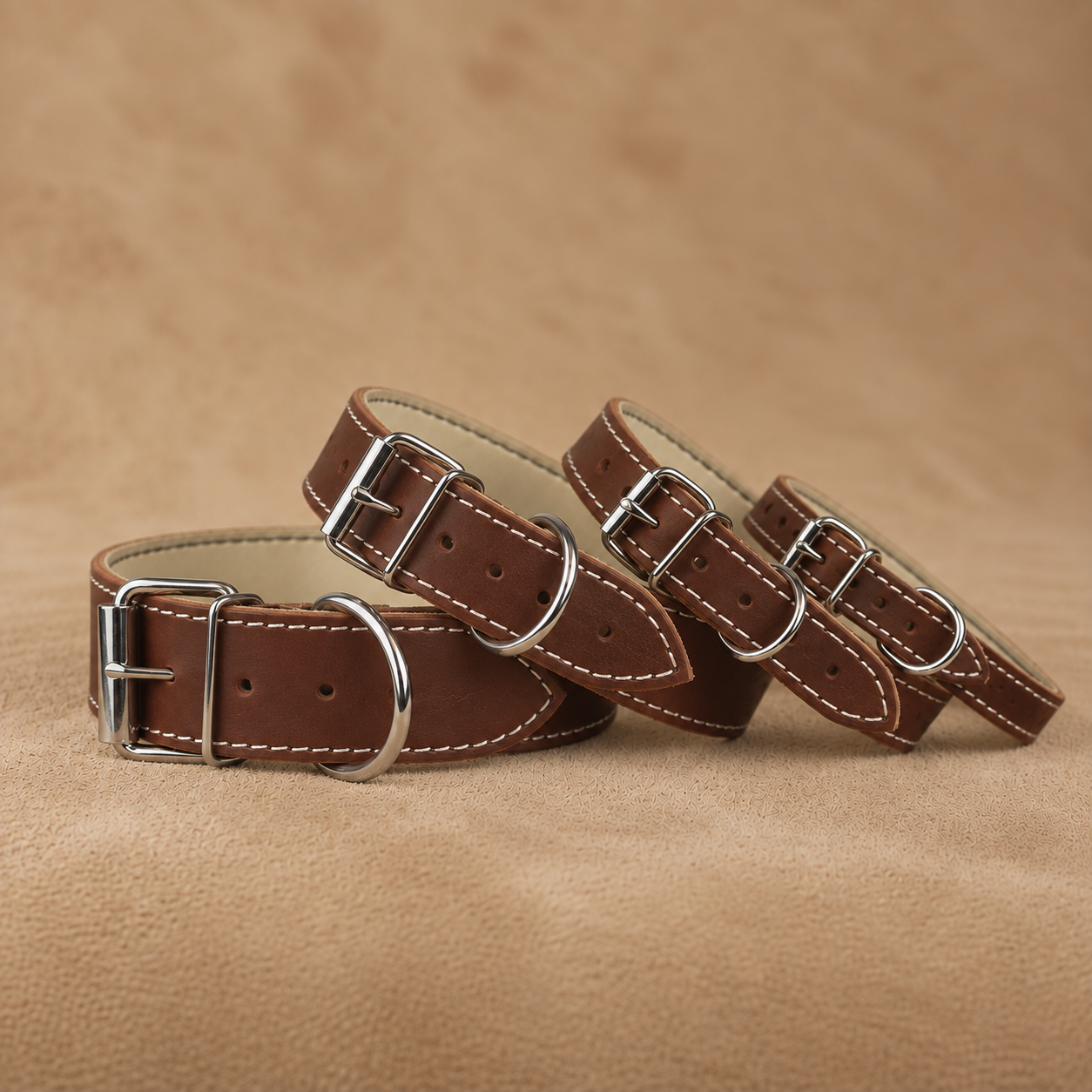 Halsband Braun
