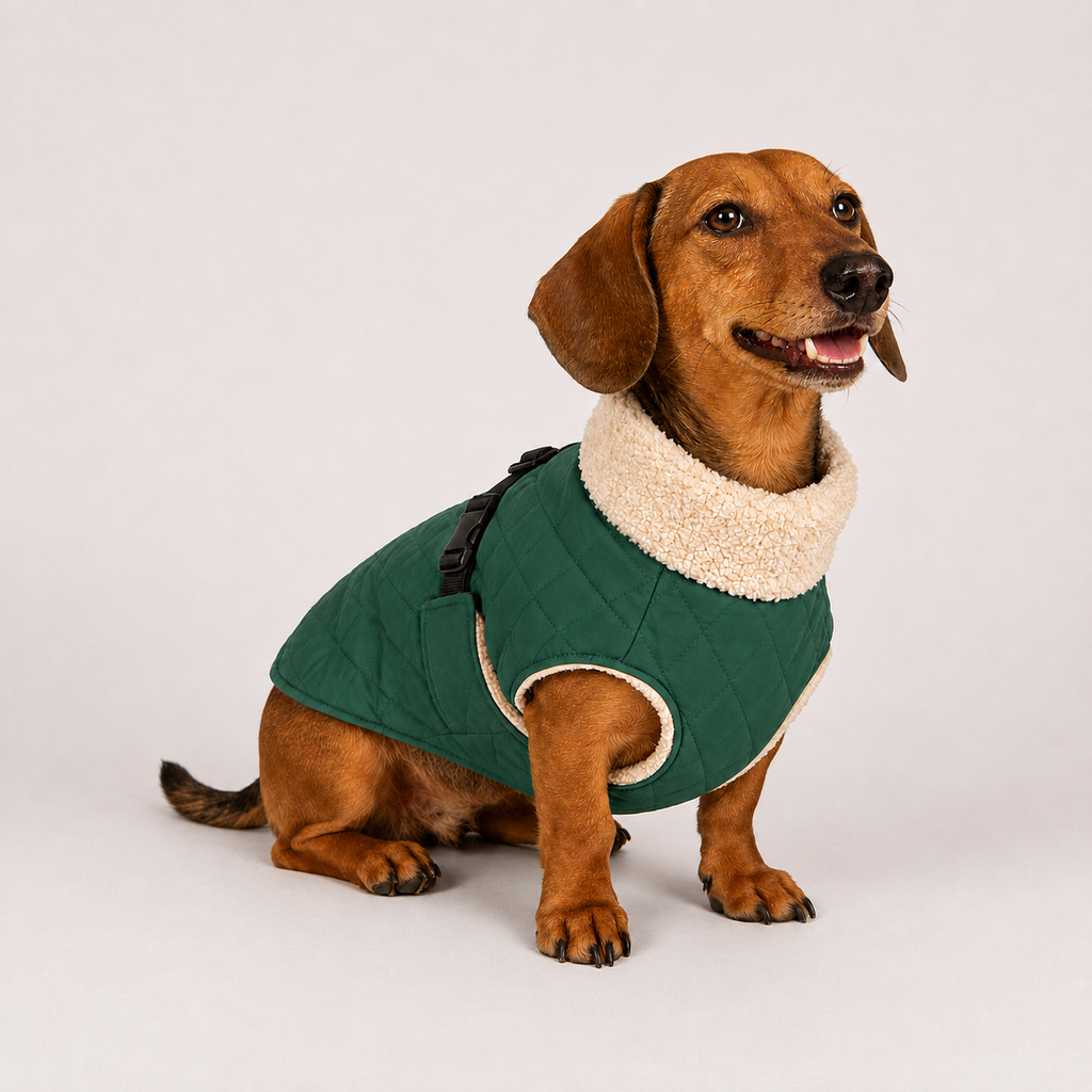 Hundemantel khaki