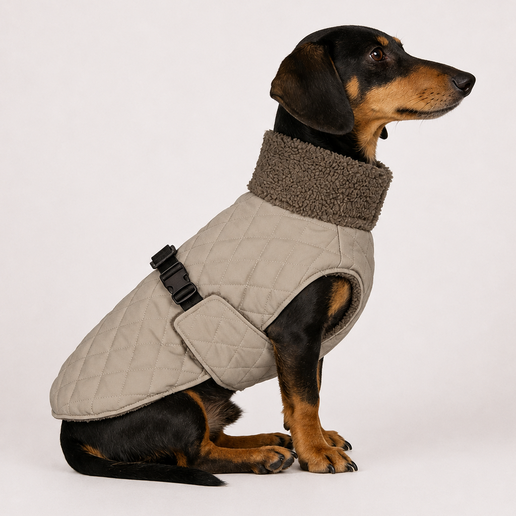 Hundemantel khaki