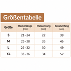 Hundemantel mit Geschirr beige