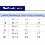 Hundemantel mit Geschirr blau