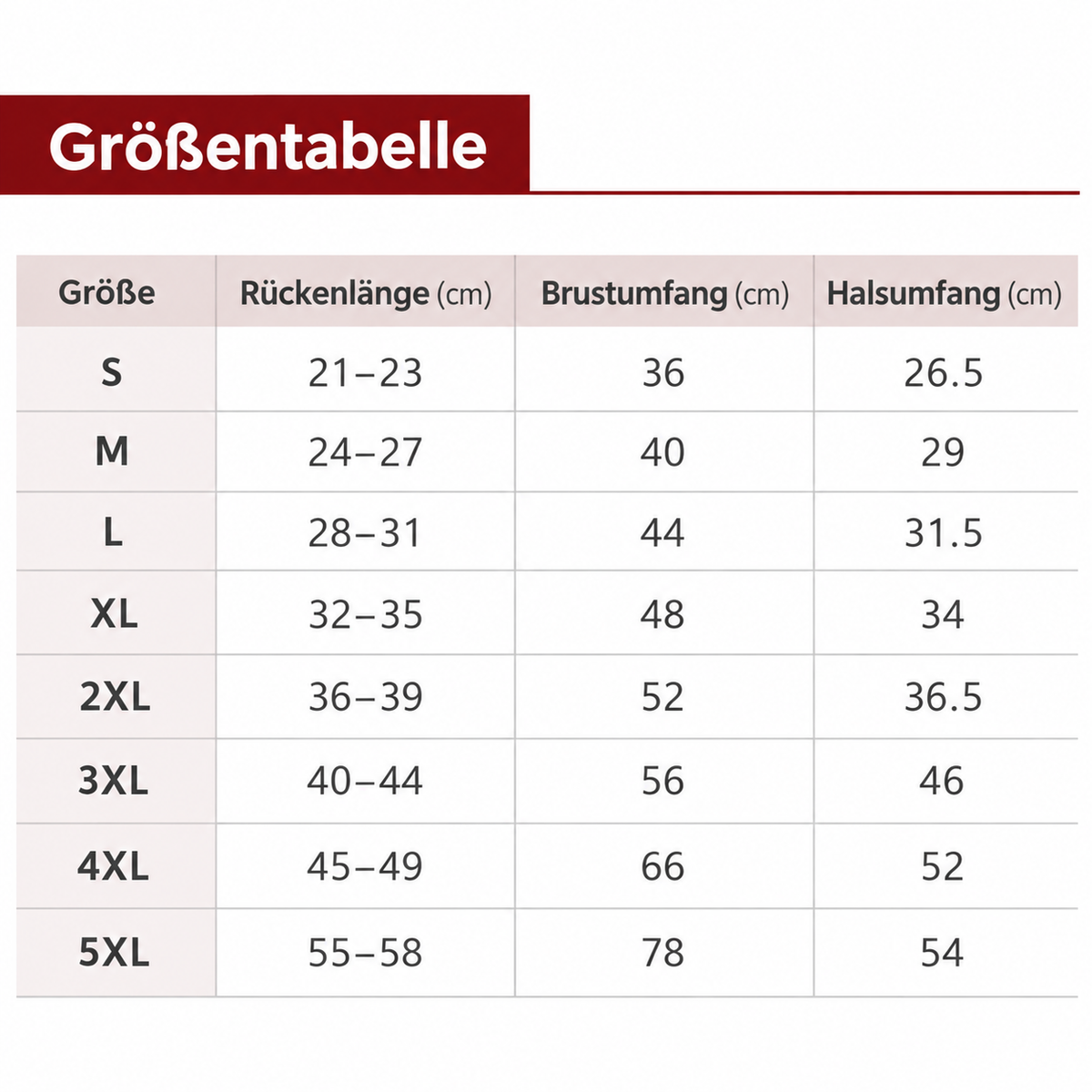 Hundemantel mit Geschirr rot