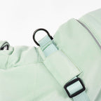 Hundemantel "Norway" Salbei mit integriertem Halsband