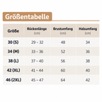 Hundemantel mit Geschirr Sherpa beige